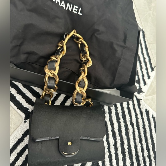 Chanel mini flap chunky chain RARE - Picture 10 of 17